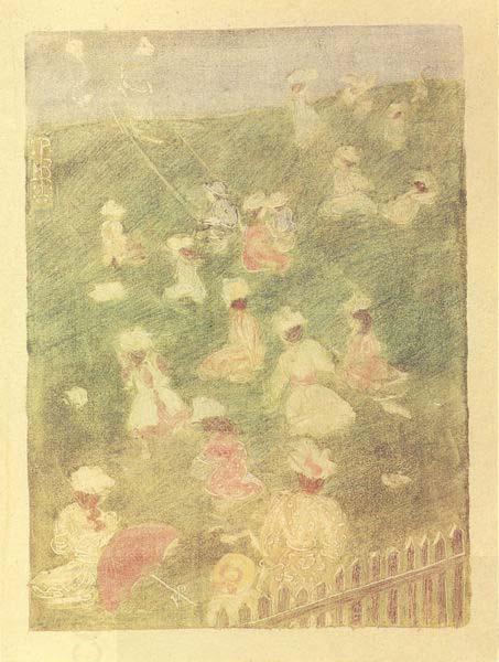 Maurice Prendergast Children at Play oil painting picture